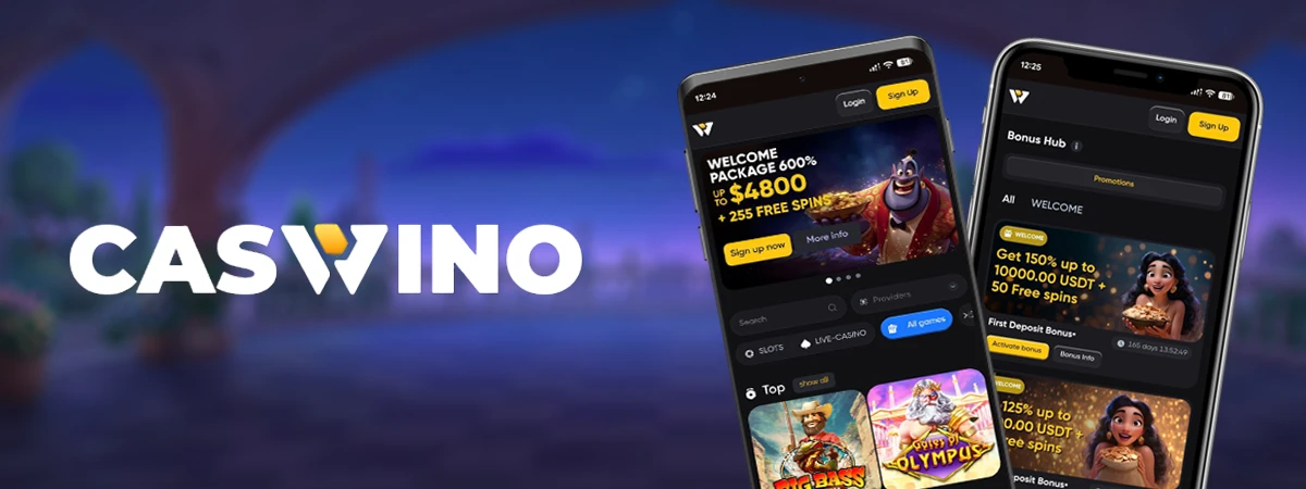CasWino Casino App-Screenshot